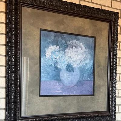 Albena Hristova "Still Life Flowers in Vase” Print