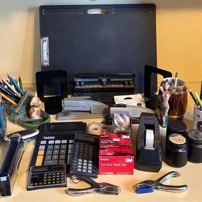 Vintage Office Supply Bundle 