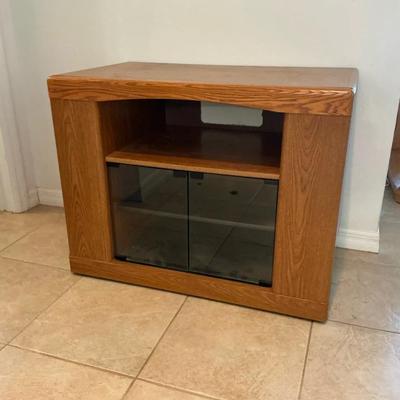 Entertainment Cabinet On Wheels