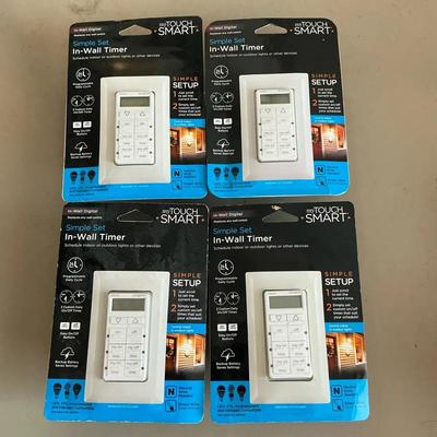 NIP My Touch Smart In-Wall Timers 4x