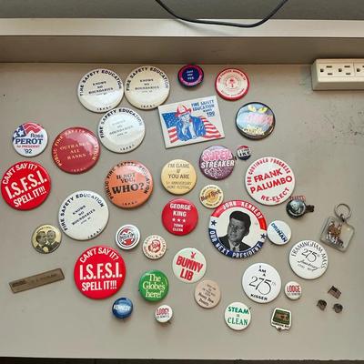 70’s/80’s Collectible Button Pins