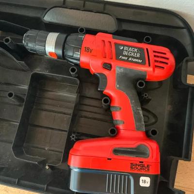 Black And Decker Cordless Drill