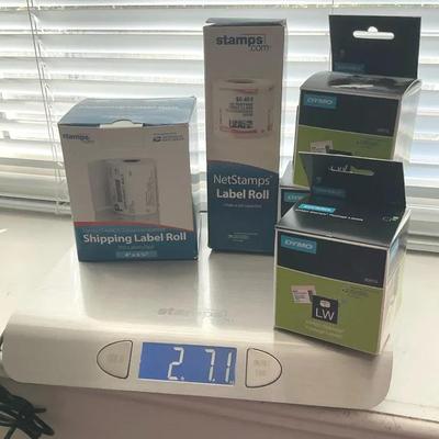 Stamps.com Scale 35lb And Postage Shipping Labels