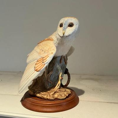 Franklin Mint Barn Owl