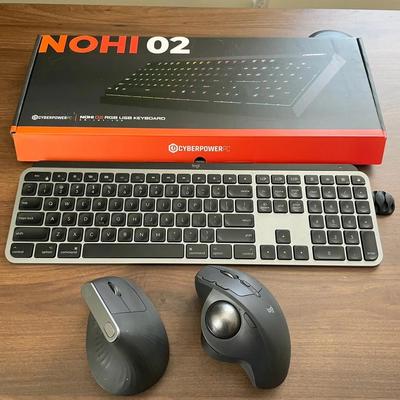 Lot Of Two Keyboards And Two Computer Mouses 