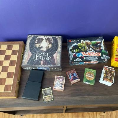 Lot Of Games Including Magic Cards