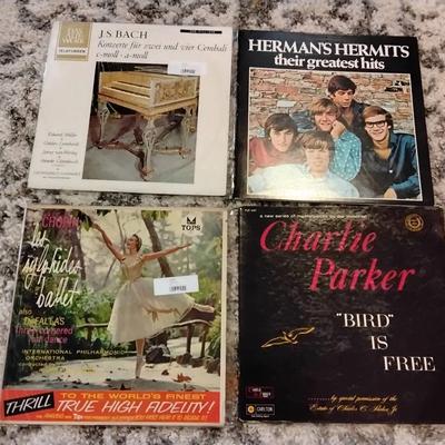 Lot Of 4 Vintage Record Albums Including Herman's Hermits