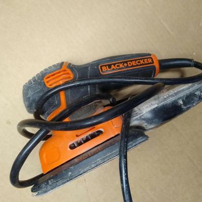Black and decker sander
