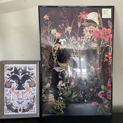 Framed Prints Of Animals And Mushrooms