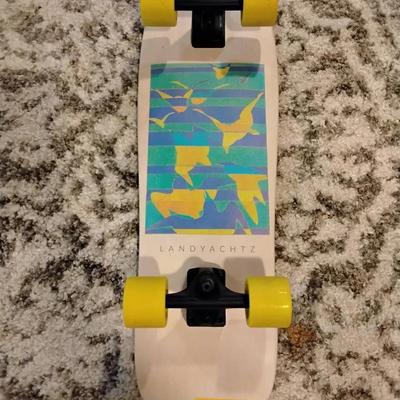 Skateboard With Abract Design