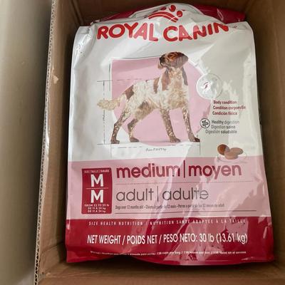 Unopened 30 Lb Bag Of Royal Canin Dog Food