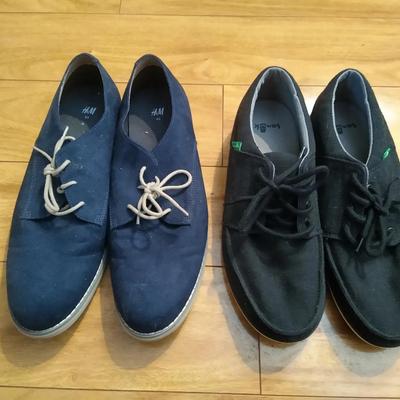 Two pairs of men's shoes