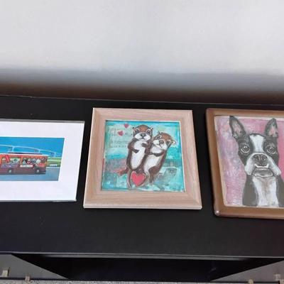 Three Animal Artworks 