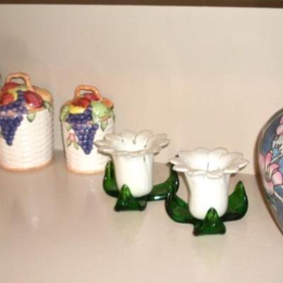 Sale Photo Thumbnail #26: GINGER JAR AND CANISTERS 