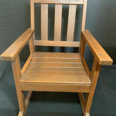 Child’s Vintage Rocking Chair