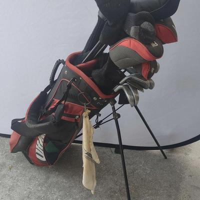 Wilson golf Bag And Clubs