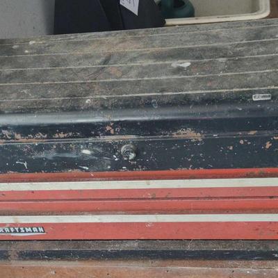 Vintage Craftsman Toolbox And Contents