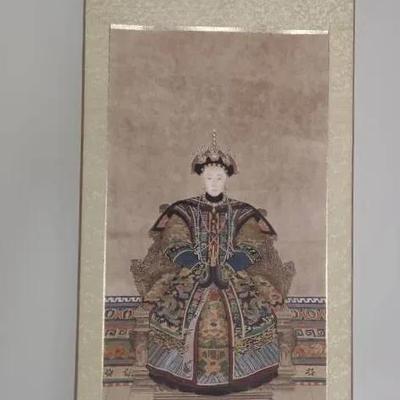 Beautiful Asian Wall Scroll 