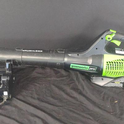 Greenworks Pro 60 volt Battery Powered Blower