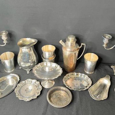 The Assortment Of Plated Silver