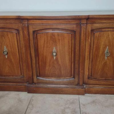 MCM Mahogany Buffet With Drawers By Drexel 