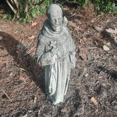 Concrete St.Francis Statue