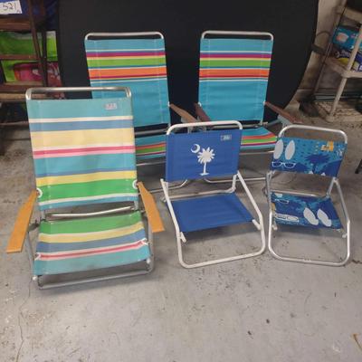 5 Beach Chairs!
