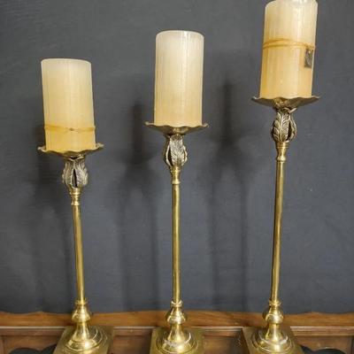 Brass Candle Holders 