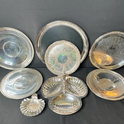 Silverplated Serving Platters