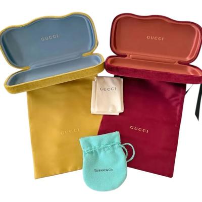 Gucci Glasses Cases And Tiffany & Co. Jewelry Pouch