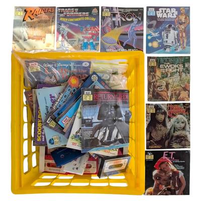 Mystery Cassette Tapes & Books - Including Star Wars!