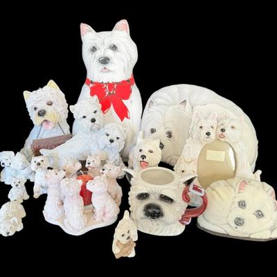 West Highland Terrier Dog Figurines & Decor 