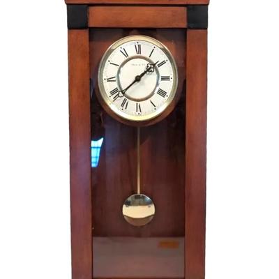 Ethan Allen Wooden Wall Clock 
