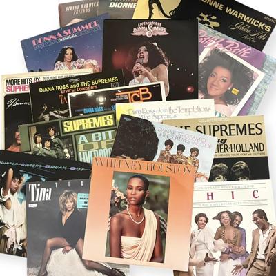 Vinyl Records - The Supremes, Pointer Sisters, Whitney Houston, Tina Turner, & More 