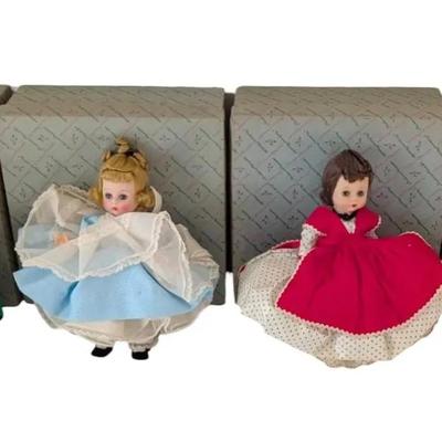 4 Vintage Madame Alexander Dolls