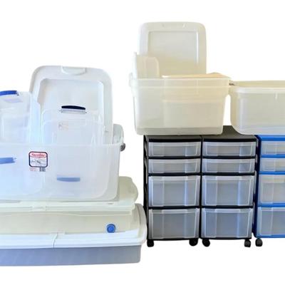Sterilite, Rubbermaid, And More Storage Containers And Bins