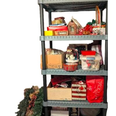 Mystery Lot Of Christmas Decorations And Supplies - Lot 2