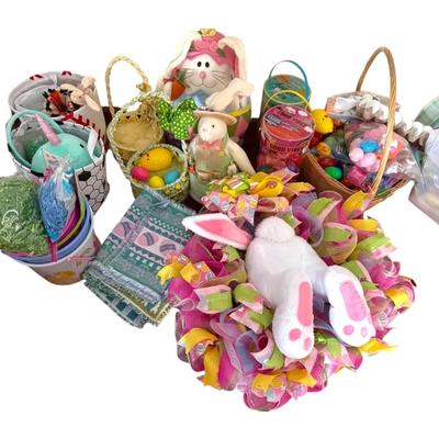 Mystery Easter Decor - Baskets, Eggs, Wreath, & More 