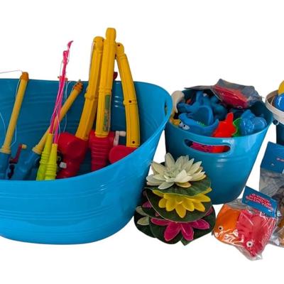 Mystery Lot Of Play Fishing Toys For Kids