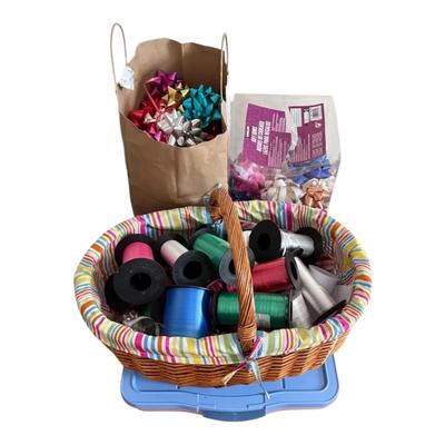 Mystery Party Supplies & Bows 