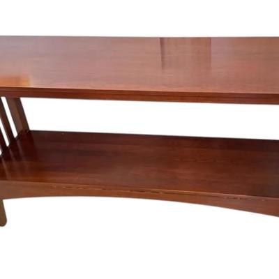 Ethan Allen Missionary Style Sofa Table