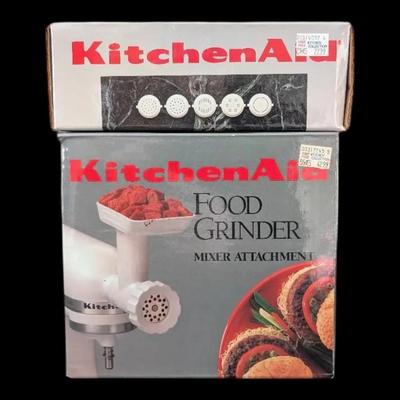 KitchenAid Food Grinder Attachment And Pasta Maker Parts