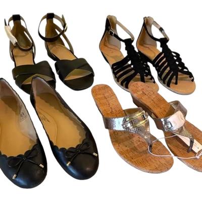 Women’s Lands End (new) , Apt 9, & Bandolino (new) Size 7 Shoes 