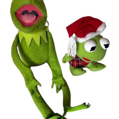 Vintage Kermit The Frog By Fisher Price & Henson Associates 