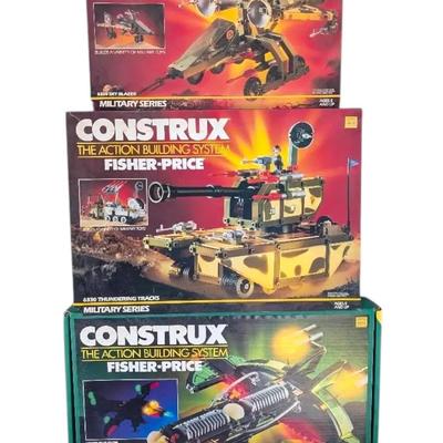 Construx Fisher Price Building Sets, 6225, 6320, 6330