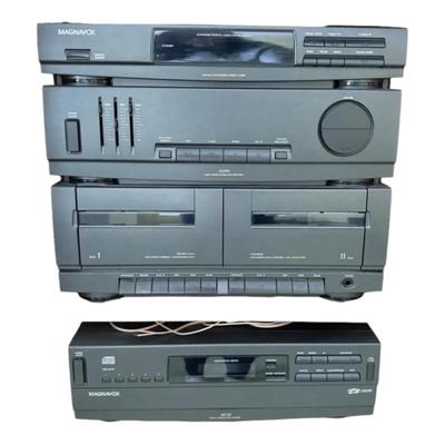 Magnavox AS400 & AK729 Stereo & CD Changer 