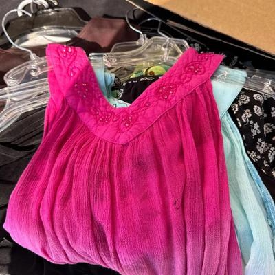 Women’s Tank Tops - Casual and Athletic, Pink, Purple, Black & White, Size XL