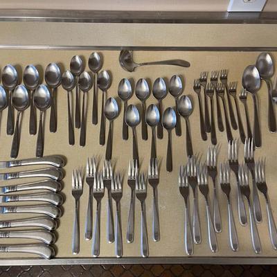 Vintage Mid-Century Northland Stainless Steel Flatware Collection