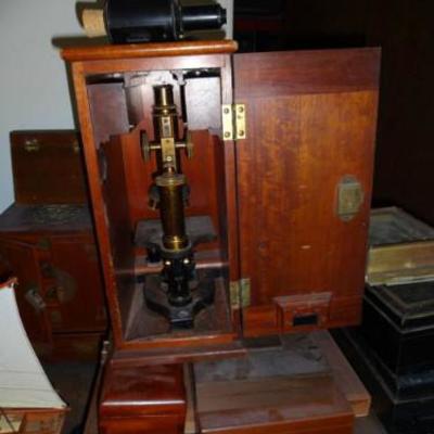 Bausch & Lomb 1897 Microscope