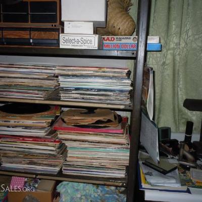 Loads of record albums